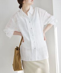 IENA | ＆NAVY カラミチェックシャツ(シャツ/ブラウス)