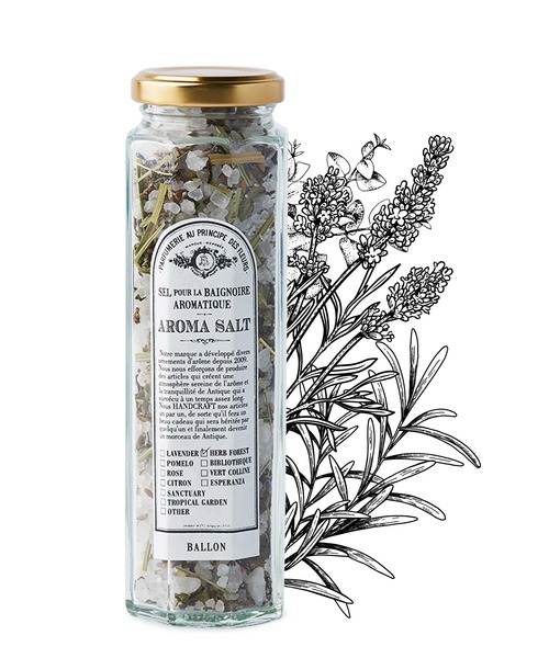 BALLON（バロン）の「アロマバスソルトボトル（入浴剤・バスケア・レディース・エスペランサ/サンクチュアリー/シトロン/ハーブフォレスト/ローズ・FREE）」の4枚目の写真