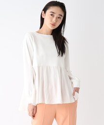 OPAQUE.CLIP | ドッキングペプラムカットソー(Tシャツ/カットソー)