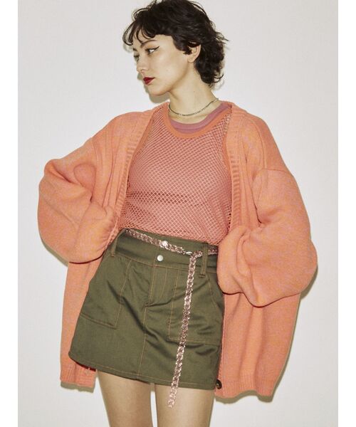 jouetie（ジュエティ）の「アクリルチェーンベルト（ベルト・レディース・クリア/ピンク/ブラウン・FREE）」の12枚目の写真