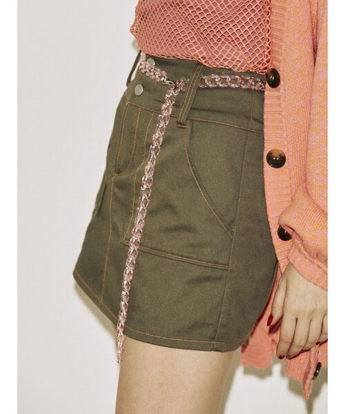 jouetie（ジュエティ）の「アクリルチェーンベルト（ベルト・レディース・クリア/ピンク/ブラウン・FREE）」の15枚目の写真