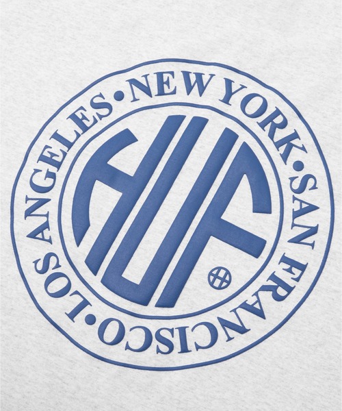 HUF（ハフ）の「REGIONAL LS TEE / HUF ロングスリーブTシャツ（Tシャツ/カットソー・メンズ・ホワイト/アッシュグレー/ブラック/ブルー系その他・SMALL/MEDIUM/LARGE/X-LARGE/XX-LARGE/X-SMALL）」の12枚目の写真