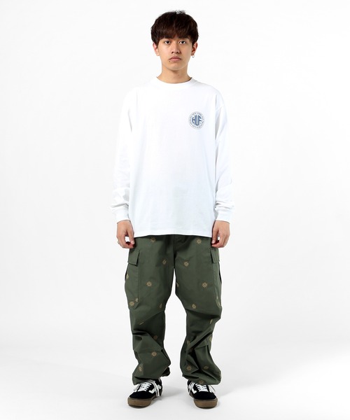 HUF（ハフ）の「REGIONAL LS TEE / HUF ロングスリーブTシャツ（Tシャツ/カットソー・メンズ・ホワイト/アッシュグレー/ブラック/ブルー系その他・SMALL/MEDIUM/LARGE/X-LARGE/XX-LARGE/X-SMALL）」の19枚目の写真