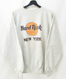 【ヴィンテージ古着】Hard Rock CAFE / ハードロックカフェ ロゴプリント スウェット
