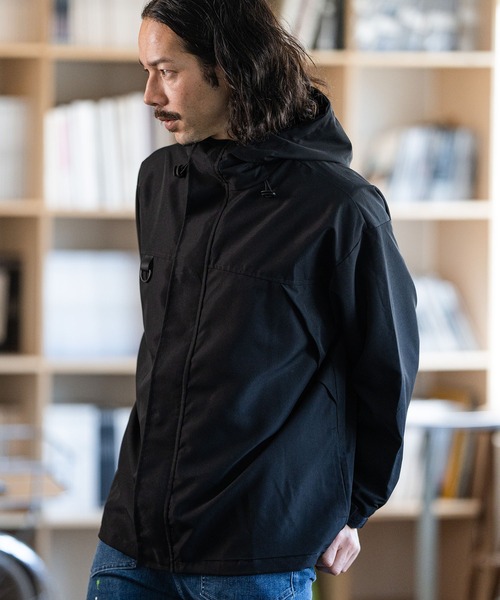 CAMBIO(カンビオ)の「mj9112-ショートマウンテンパーカー(マウンテンパーカー・メンズ・カーキ/ブラック・L/XL/M)」の4枚目の写真
