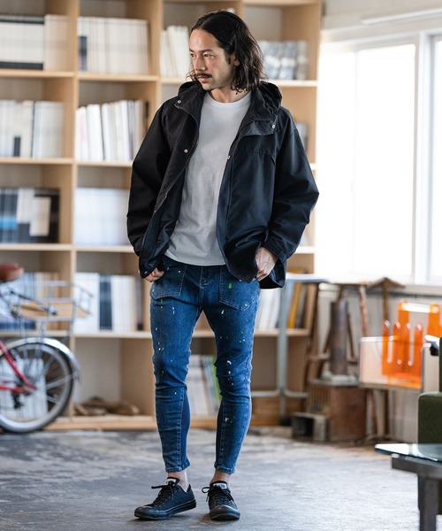 CAMBIO(カンビオ)の「mj9112-ショートマウンテンパーカー(マウンテンパーカー・メンズ・カーキ/ブラック・L/XL/M)」の5枚目の写真