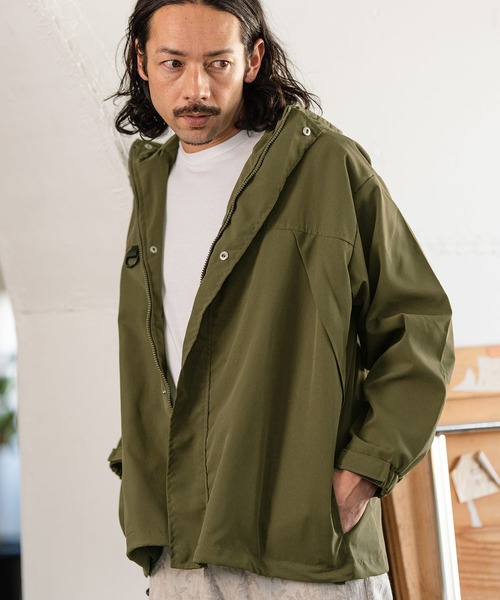 CAMBIO(カンビオ)の「mj9112-ショートマウンテンパーカー(マウンテンパーカー・メンズ・カーキ/ブラック・L/XL/M)」の8枚目の写真