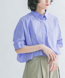 KBF | クロップドWIDEシャツ(シャツ/ブラウス)