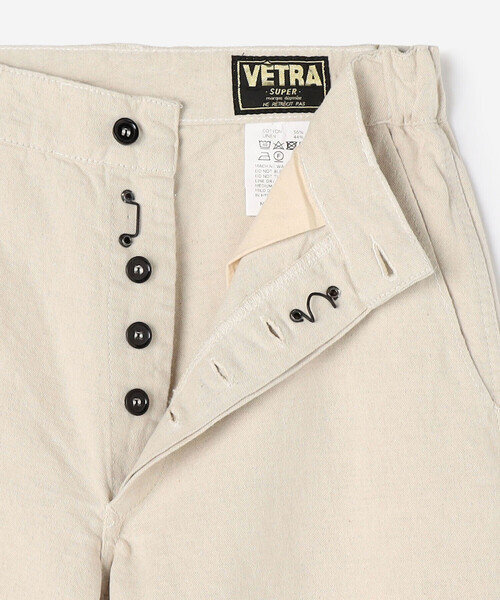 VETRA（ベトラ）の「VETRA | コットンリネン ワークパンツ WOMEN