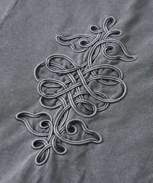 TOBILA（トビラ）の「無地コットン天竺コード刺繍ワンピース（ワンピース・レディース・スミクロ/オレンジ/ブルー・M）」の18枚目の写真