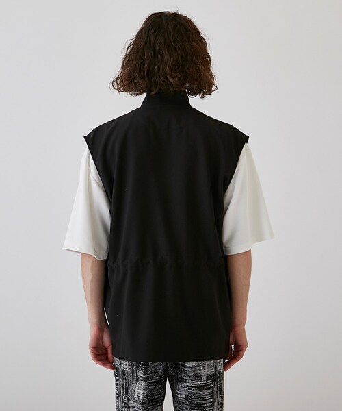 tk.TAKEO KIKUCHI(ティーケータケオキクチ)の「◆スタンドミリタリーベスト(ベスト・メンズ・ブラック/ホワイト・88)」の11枚目の写真