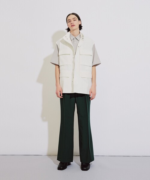 tk.TAKEO KIKUCHI(ティーケータケオキクチ)の「◆スタンドミリタリーベスト(ベスト・メンズ・ブラック/ホワイト・88)」の20枚目の写真