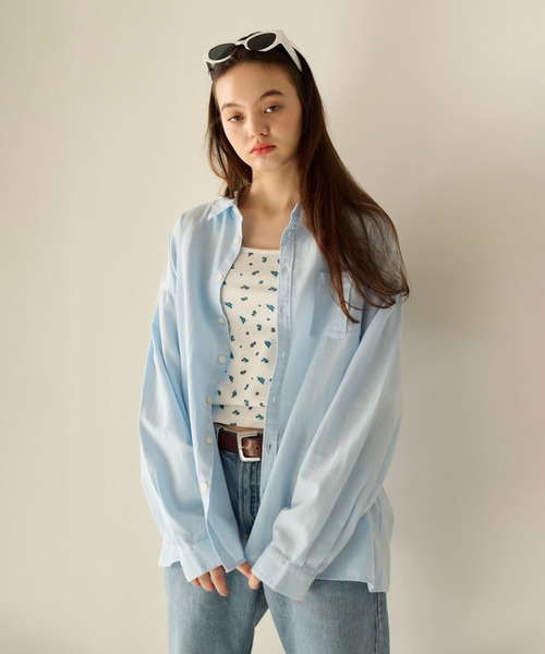 TINA:JOJUN(ティーナジョジュン)の「フルーツ柄 キャミソール TINA:JOJUN(キャミソール・レディース・チェリーピンク/ホワイト系その他/イエロー系その他・M)」の6枚目の写真