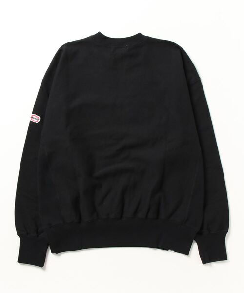 ICECREAM（アイスクリーム）の「CHENILLE LOGO SWEAT SHIRT（スウェット・メンズ・ブラック/グレー/ピンク・LARGE/MEDIUM/X-LARGE/SMALL）」の7枚目の写真