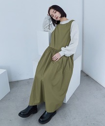 タフタスカート」に該当するジャンパースカートファッション通販