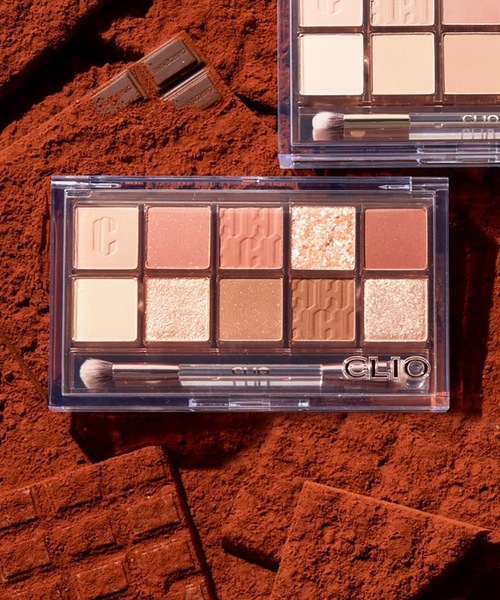 CLIO（クリオ）の「クリオ　プロ アイ パレット（アイシャドウ・レディース・シンプリーピンク/01 シンプリーピンク/02 ブラウンシュー/03 コーラルトーク/12 オータム ブリーズ イン ソウル フォレスト・FREE）」の3枚目の写真