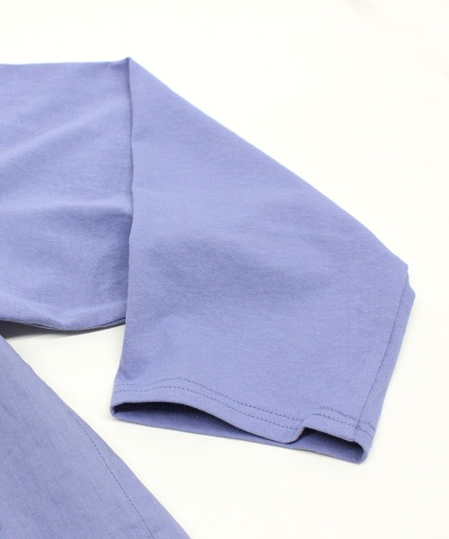 RNA-N（アールエヌエーエヌ）の「M2043 カットソースリーブシャツカーデ（カーディガン/ボレロ・レディース・ライトグレー/ブラック/ブルー・MEDIUM）」の10枚目の写真