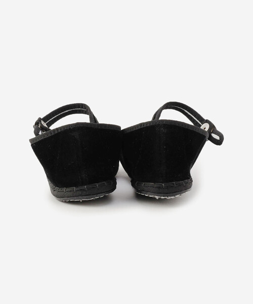 drogheria Crivellini ベルベットストラップシューズ Bshop｜drogheria Crivellini | ベルベット ストラップシューズ