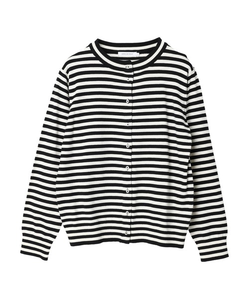 AMERICAN HOLIC(アメリカンホリック)の「ボーダーモックネックニットカーディガン(カーディガン/ボレロ・レディース・ブラック系その他4/ブルー系その他2・M/L)」の21枚目の写真