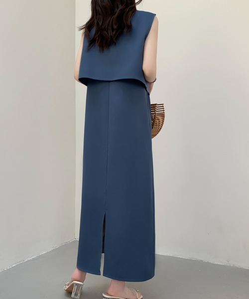 ワンピース　キャミソール　2点セット AZUL BY MOUSSY | シアーインナーセットキャミソールワンピース