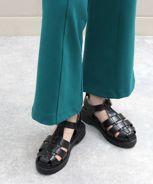 Piedi Nudi(ピエディヌーディ)の「【MIIYOU】グルカサンダル(サンダル・レディース・アイボリー/ブラック・S/M/L)」の19枚目の写真