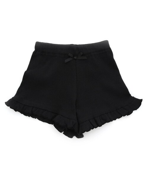 BREEZE（ブリーズ）の「ぺチパン（レギンス/スパッツ・キッズ・ブラック/ラベンダー・110/90/130）」の2枚目の写真