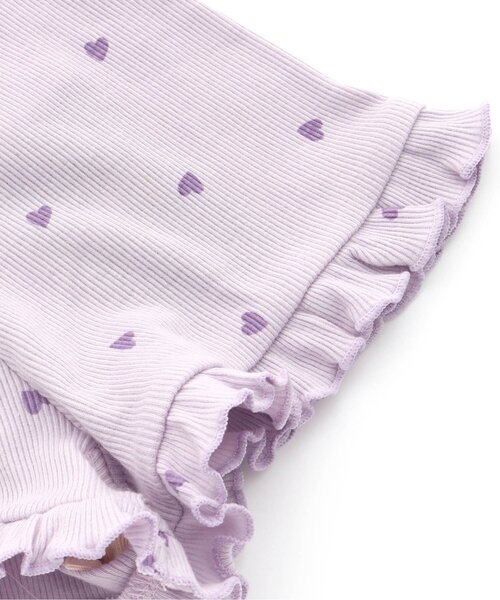 BREEZE（ブリーズ）の「ぺチパン（レギンス/スパッツ・キッズ・ブラック/ラベンダー・110/90/130）」の4枚目の写真