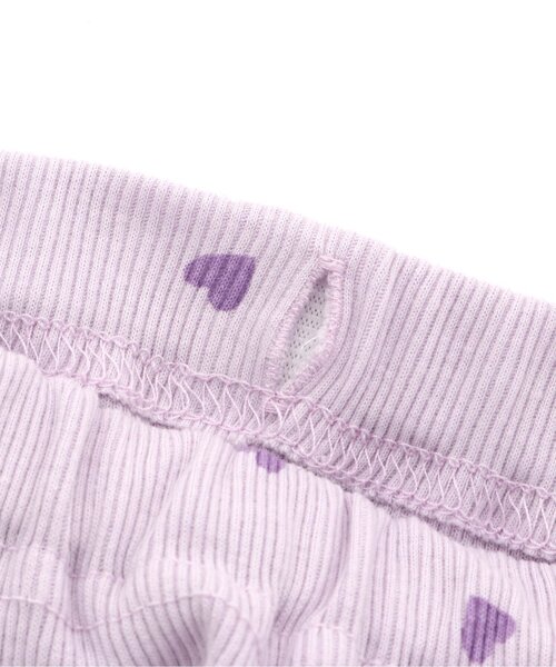 BREEZE（ブリーズ）の「ぺチパン（レギンス/スパッツ・キッズ・ブラック/ラベンダー・110/90/130）」の9枚目の写真