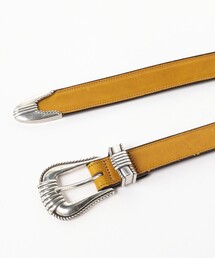 MONITALY モニタリー ウエスタン レザー ブラウン ベルト MONITALY モニタリー ウエスタン レザー ブラウン ベルト 2025年