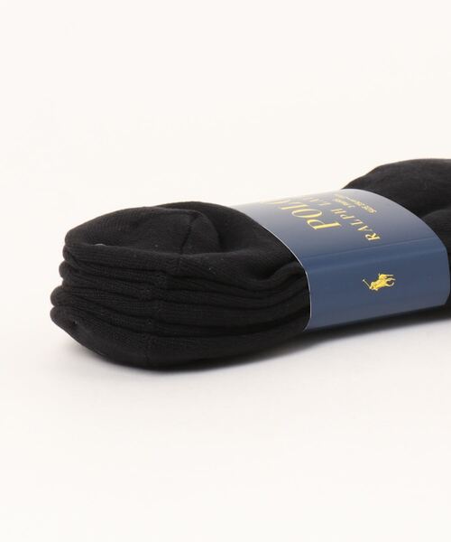 POLO RALPH LAUREN(ポロ ラルフ ローレン)の「【3足セット】POLO RALPH LAUREN メンズ 足底パイル アーチサポート ワンポイント スニーカーソックス 92009912(ソックス/靴下・メンズ・ブラック/マルチ/ホワイト・25-27CM)」の13枚目の写真