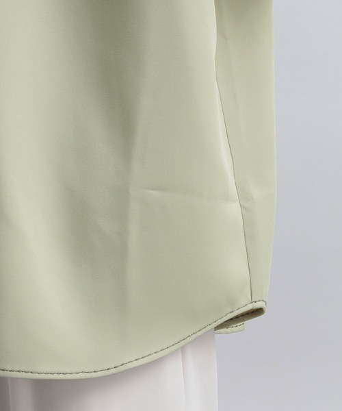 HARE（ハレ）の「レースキリカエステッチシャツ(HARE)（シャツ/ブラウス・メンズ・ブラック/オフホワイト/グリーン/グレー・FREE）」の21枚目の写真