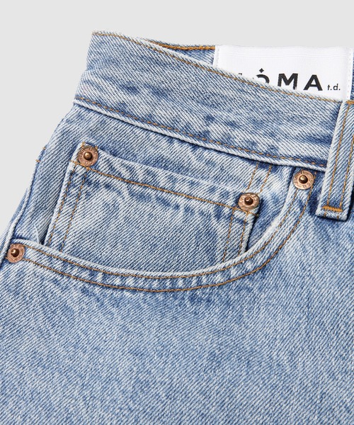 NOMA t.d.（ノーマティーディー）の「Bandana Embroidery Denim Pants（デニムパンツ・メンズ・イエロー系その他/ネイビー系/ホワイト系その他/パープル系その他/オレンジ系・L）」の8枚目の写真