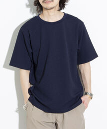 GLOSTER | 【GLOSTER/グロスター】ふくれジャガード リンクス半袖Tシャツ(Tシャツ/カットソー)