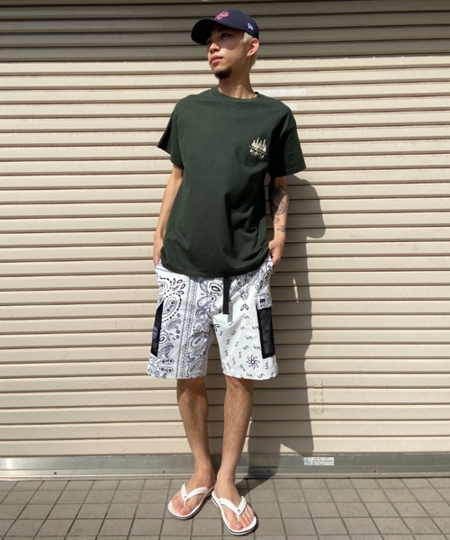 KAVU（カブー）の「KAVU/カブー バックプリントTシャツ イラストTee/クルーネック半袖Tシャツ Coffee Tee  19821854（Tシャツ/カットソー・メンズ・ベージュ/グリーン・XL/L/M）」の16枚目の写真