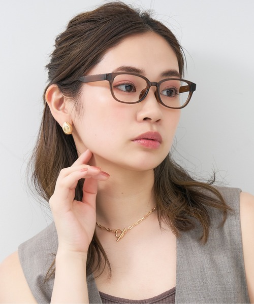 Zoff(ゾフ)の「ウェリントン型 メガネ|軽量|BASIC(ベーシック)(メガネ・メンズ・ダークグリーン/ブラック/ネイビー/ダークブラウン・FREE)」の14枚目の写真