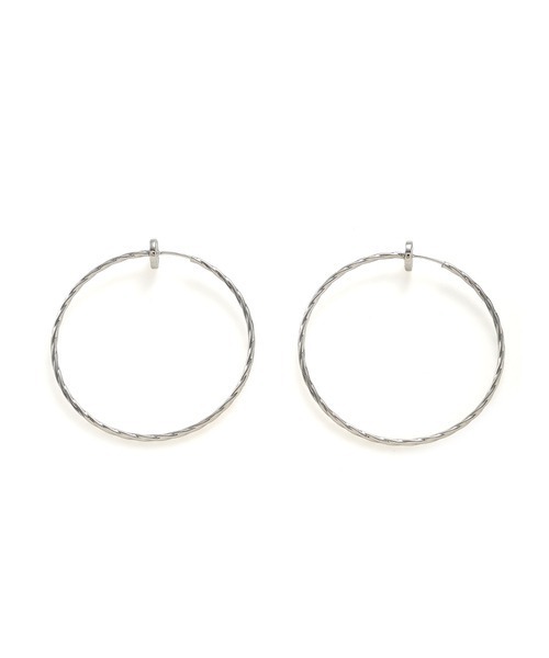 SNIDEL(スナイデル)の「ノンホールフープイヤリング(イヤリング・レディース・シルバー/ゴールド・FREE)」の1枚目の写真
