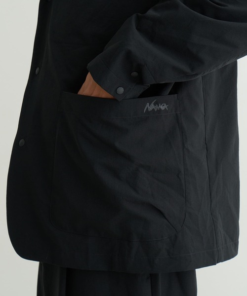 NANGA(ナンガ)の「DotAir COMFY JACKET/ドットエアコンフィージャケット(テーラードジャケット・メンズ・ブラック/ベージュ/カーキ/ブラック系その他・L/M/XL/S)」の14枚目の写真