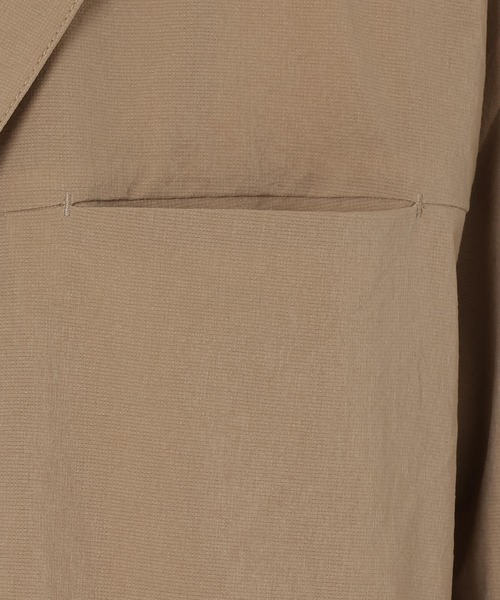 NANGA(ナンガ)の「DotAir COMFY JACKET/ドットエアコンフィージャケット(テーラードジャケット・メンズ・ブラック/ベージュ/カーキ/ブラック系その他・L/M/XL/S)」の7枚目の写真