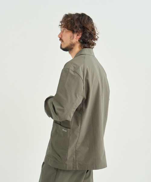 NANGA(ナンガ)の「DotAir COMFY JACKET/ドットエアコンフィージャケット(テーラードジャケット・メンズ・ブラック/ベージュ/カーキ/ブラック系その他・L/M/XL/S)」の18枚目の写真