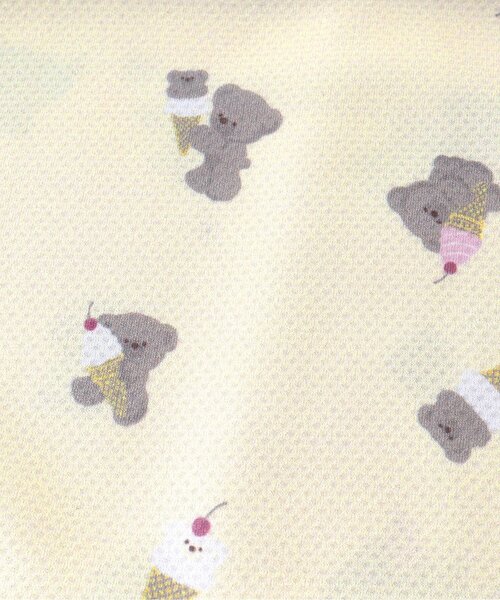 apres les cours（アプレレクール）の「tiny bear ひんやりタオル（アウトドアグッズ・キッズ・クリーム/サックスブルー・FREE）」の11枚目の写真