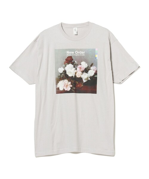BEAMS LIGHTS（ビームスライツ）の「Joy Division / MUSIC PRINT T-SHIRTS（Tシャツ/カットソー・メンズ・ホワイト/シルバー/ブラック・L/XL/M）」の7枚目の写真