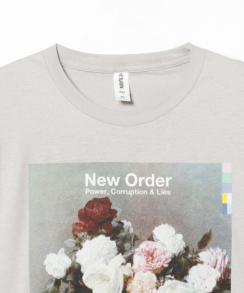 BEAMS LIGHTS（ビームスライツ）の「Joy Division / MUSIC PRINT T-SHIRTS（Tシャツ/カットソー・メンズ・ホワイト/シルバー/ブラック・L/XL/M）」の8枚目の写真