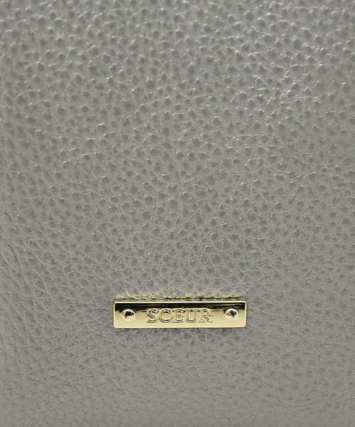 LOWELL things（ロウェル　シングス）の「SOEUR/レザーポシェットスマホミニショルダー（トートバッグ・レディース・シルバー/グレー/ブラック・フリー）」の14枚目の写真