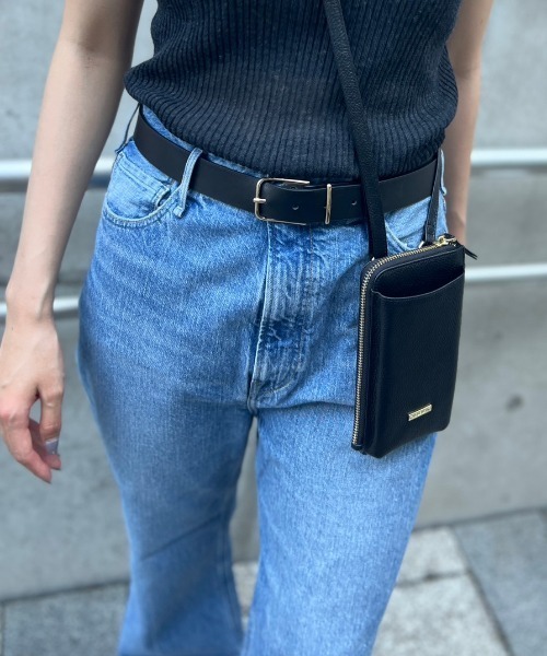 LOWELL things（ロウェル シングス）の「SOEUR/レザーポシェットスマホ