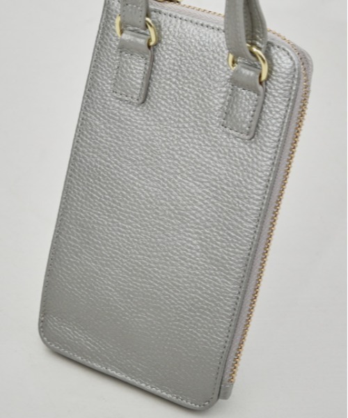 LOWELL things（ロウェル　シングス）の「SOEUR/レザーポシェットスマホミニショルダー（トートバッグ・レディース・シルバー/グレー/ブラック・フリー）」の7枚目の写真