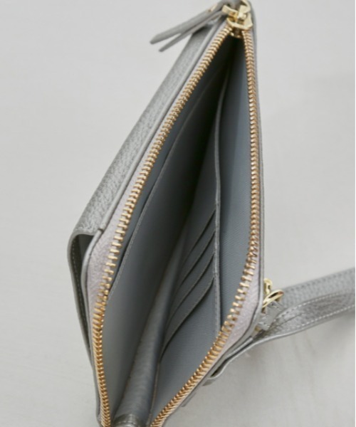 LOWELL things（ロウェル　シングス）の「SOEUR/レザーポシェットスマホミニショルダー（トートバッグ・レディース・シルバー/グレー/ブラック・フリー）」の8枚目の写真