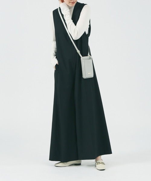 LOWELL things（ロウェル　シングス）の「SOEUR/レザーポシェットスマホミニショルダー（トートバッグ・レディース・シルバー/グレー/ブラック・フリー）」の17枚目の写真