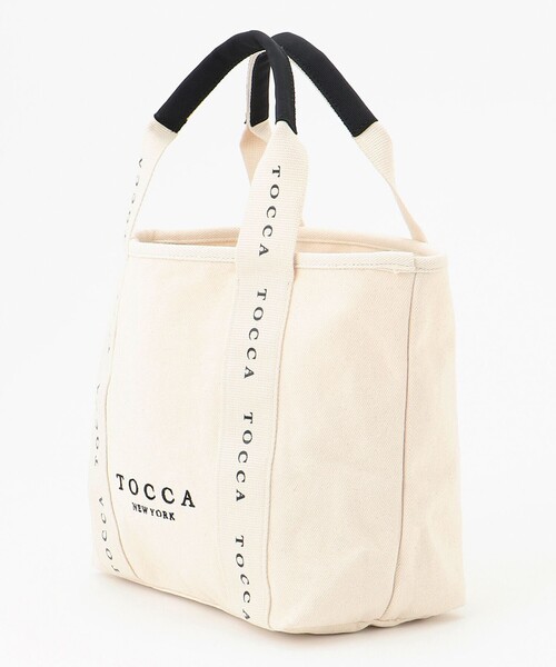 TOCCA(トッカ)の「DANCING TOCCA CANVASTOTE S キャンバストートバッグ S(トートバッグ・レディース・ブラック系/アイボリー系/ライトグレー系/ブラック系5/ベージュ/ローズ・F)」の20枚目の写真