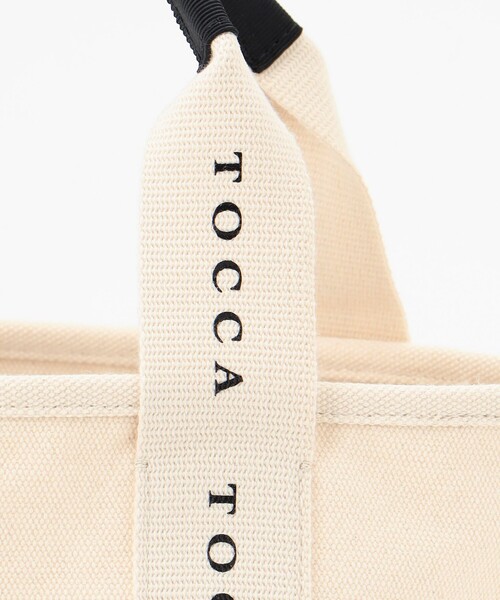 TOCCA(トッカ)の「DANCING TOCCA CANVASTOTE S キャンバストートバッグ S(トートバッグ・レディース・ブラック系/アイボリー系/ライトグレー系/ブラック系5/ベージュ/ローズ・F)」の21枚目の写真