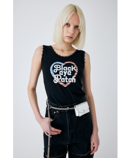 MOUSSY（マウジー）の「BEP×MOUSSY LACE タンクトップ（タンクトップ・レディース・ホワイト/ブラック・FREE）」の12枚目の写真